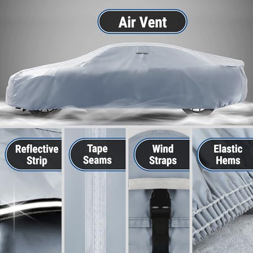 iCarCover Car Cover All Weather for 1959-1964 Studebaker Lark 2-Door - Image 5
