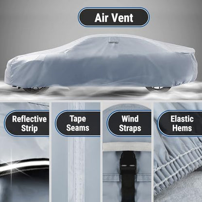 iCarCover Car Cover All Weather for 1964-1966 Studebaker Commander - Image 5