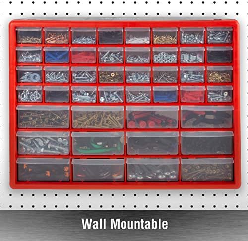 Stalwart 44 Drawer Storage Cabinet with 12 Large, 32 Small Compartments - Image 5