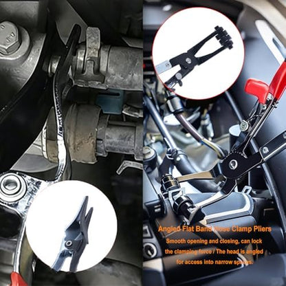 9PCS Hose Clamp Pliers Set,Hose Clamp tool kit - Image 2