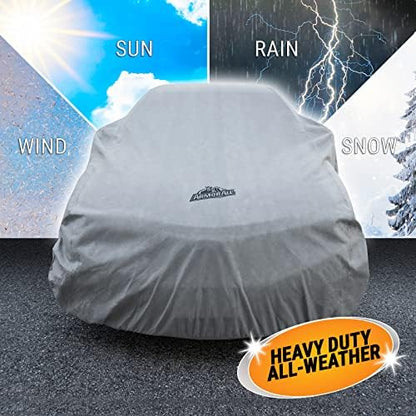 Armor All Car Cover Waterproof All Weather Heavy Duty for Sedan up to 203" - Image 4