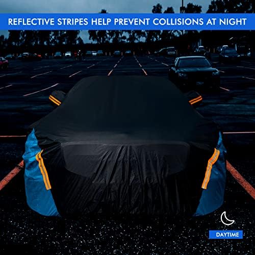 Car Cover Waterproof All Weather for Sedan (190-195 inch) - Image 5
