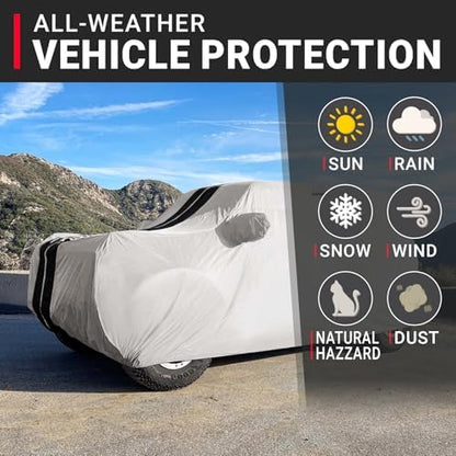 iCarCover Premium All Weather Waterproof Automobile Car Cover Protection - Image 2
