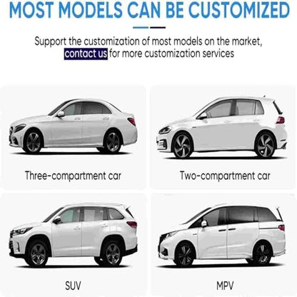 Full Car Covers for Citroen C4 2004-2025,Thickened Hail-Proof Waterproof Sun-Proof and dustproof Cover Suitable for All Seasons - Image 7