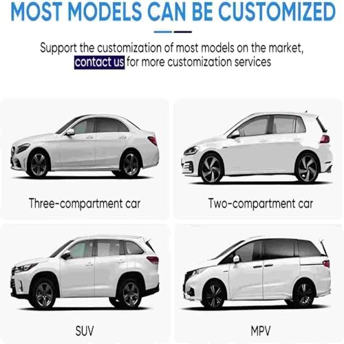 Full Car Covers for Renault Clio 4,Thickened Hail-Proof Waterproof Sun-Proof and dustproof Cover Suitable for All Seasons - Image 7