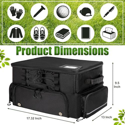 Golf Trunk Organizer, 2 Layer Car Golf Locker - Image 2
