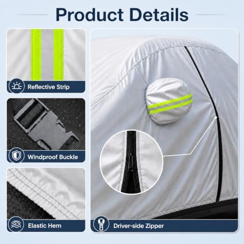 Car Cover Waterproof All Weather Custom Fit for Crosstrek XV. - Image 6