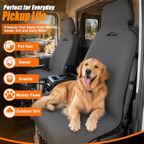 Seat Covers for Trucks, Waterproof Towel Seat Protectors, 1 Pack - Image 6