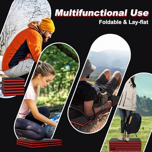22.8" Wide Mechanic Mat Foldable EVA Kneeling Pad with Magnetic Tool Slots - Image 4