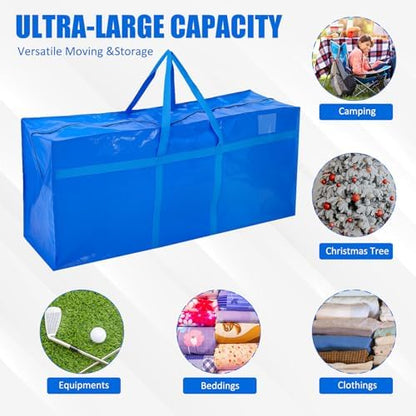 6 Pcs 96 Gallon Extra Large Moving Bags Heavy Duty Storage Bag - Image 4