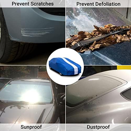 Favoto Dustproof Car Cover Indoor Sedan Cover Fit for 177-193‘’ - Image 5