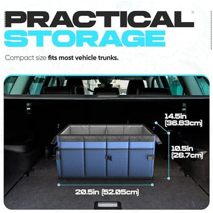 FORTEM Trunk Organizer - Foldable Car Organizer & Storage for SUVs & Trucks - Image 4