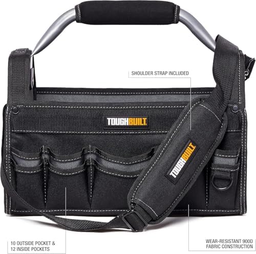 ToughBuilt - 15" Builder Tool Tote, Open-Top Storage, TB-83B-15 - Image 3
