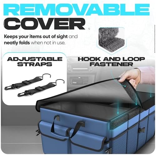 FORTEM Trunk Organizer - Foldable Car Organizer & Storage for SUVs & Trucks - Image 5