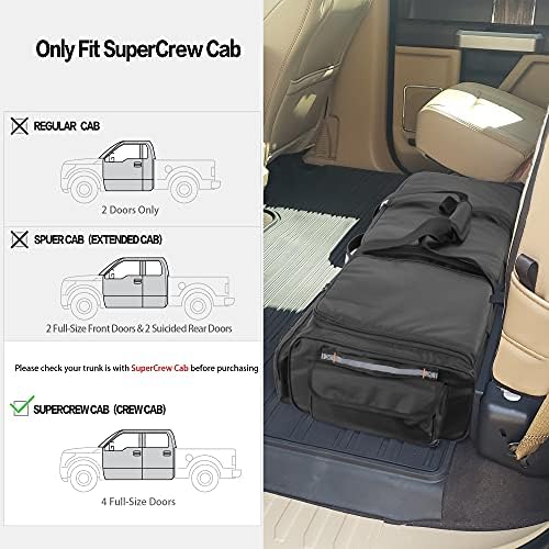 samdew Under Seat Storage Bag for SuperCrew Cab & Crew Cab, Large, Bag Only - Image 2