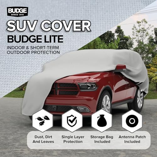 Budge Lite SUV Car Cover, Breathable Dustproof Cover, Fits SUVs up to 210" - Image 2