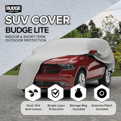 Budge Lite SUV Car Cover, Breathable Dustproof Cover, Fits SUVs up to 210" - Image 2