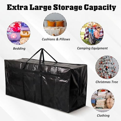 4 Pcs 169 Gallon Extra Large Moving Bags Heavy Duty Storage Bag - Image 4