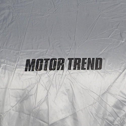 Motor Trend All Season WeatherWear 1-Poly Layer Snow proof, Water Resistant Car Cover Size XL1 - Fits up to 210" - CC-544+LOCK , Silver - Image 6