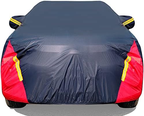 Car Cover Waterproof All Weather for SUV (185-190 inch) by DINGHAO