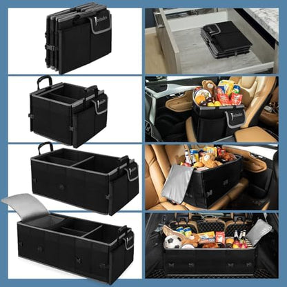 Trunk Organizer and Storage with Built-In Insulated Leak Proof Cooler Bag - Image 6