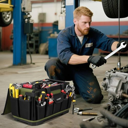 Heavy Duty Tool Bag 18-Inch, Tool Bags for men Toolbox Organizer Tote Gifts - Image 6