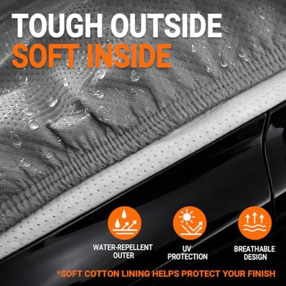 Armor All Car Cover Waterproof All Weather Heavy Duty Trucks from 233"-249" - Image 3