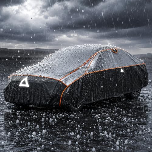 Favoto Hail Protector Car Cover Waterproof Heavy Duty Padded Car Cover by Favoto