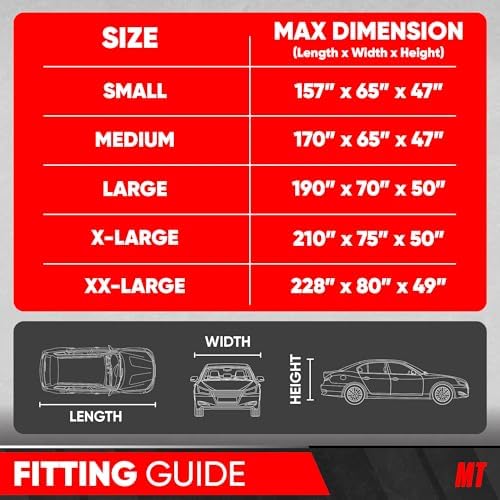 MotorTrend Custom Fit Car Cover for Telsa Model S, All-Weather Protection for Cars Trucks & SUVs, UV Resistant Waterproof Scratch-Resistant, Vehicle Cover for Outdoor & Indoor - Image 7
