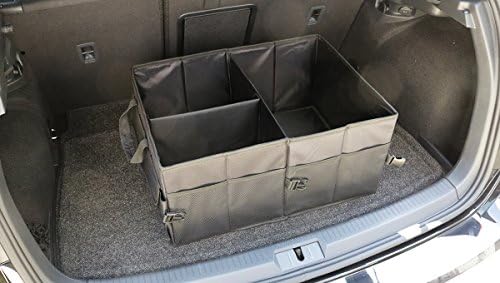 2 Pack Water Resistant Nylon Foldable Trunk Organizer Universal for Cars Trucks SUVs by TMB+Motorsports