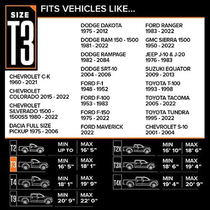 Budge Lite Truck Cover, Breathable Dustproof Cover, Fits Trucks up to 217" - Image 6