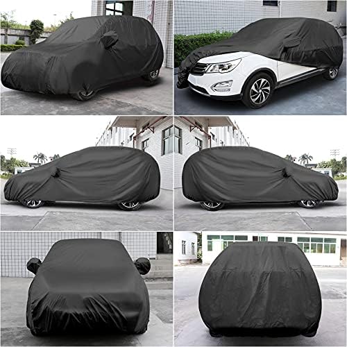 uxcell Waterproof Breathable All-Weather Car Cover for Hatchback Coupe - Image 4