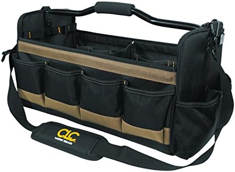 Custom Leathercraft WORK GEAR 1579 20 Inch, Open Top, Soft Sided Tool Box, 27 Pockets - Image 5