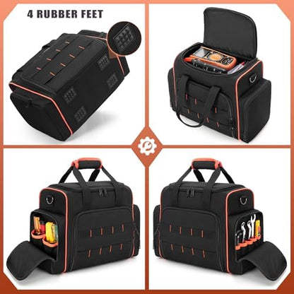 Marscamd Tool Bag with 3 Removable Cases, 2 Layers Tool Tote for Hand Tools - Image 4