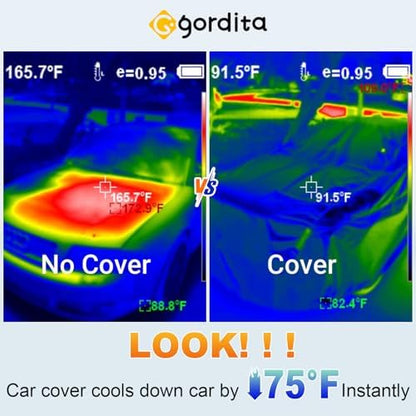 Car Cover, SUV Waterproof Car Covers for Automobiles All Weather - Image 2