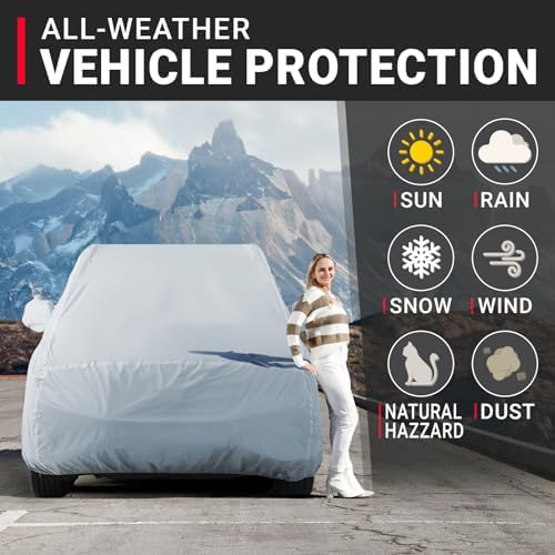 iCarCover SUV Car Cover Waterproof All Weather for2020-2024 MG HS - Image 2