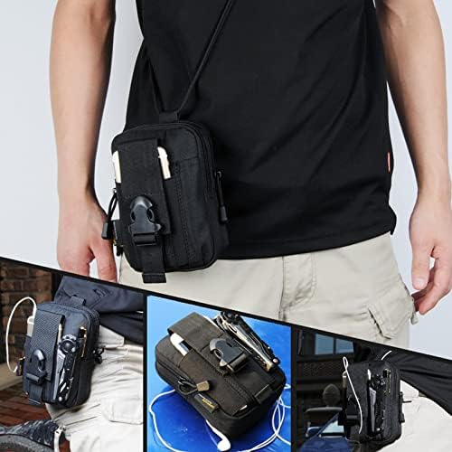 Universal Tactical Seat ​Back Organizer Vehicle Molle Panel Organizer Storage Bag with 5 Detachable Molle Pouch for All Vehicel Such as Jeep,Truck,SUV, Car, Ford,Chevy etc - Image 6