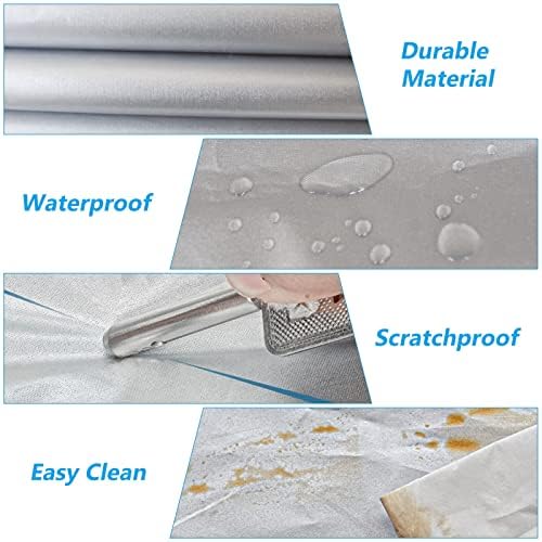 SEAZEN Car Cover Waterproof All Weather, Full car Covers UV Protection/Snowproof/Dustproof, Universal Car Cover 2 Layer with Zipper (Fit Sedan Length Up to 209") - Image 3