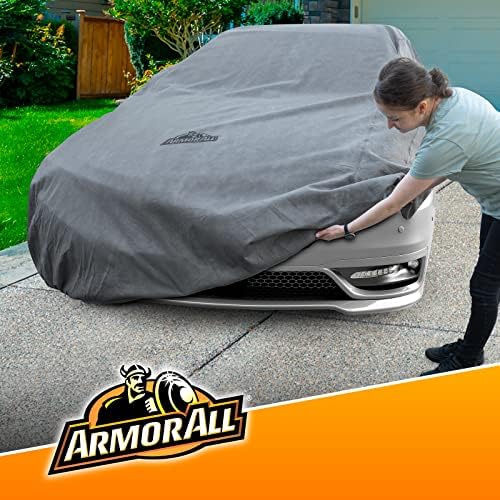 Armor All Car Cover Waterproof All Weather Heavy Duty, Sedan up to 228" by SeasonGuard