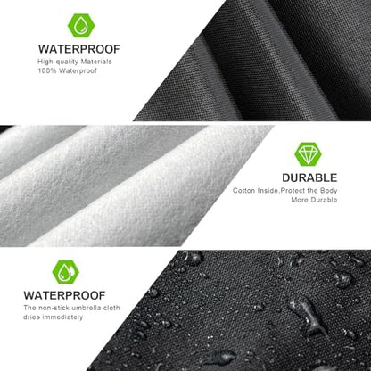 KouKou Waterproof SUV Car Cover All Weather, Fits 191-201 inch - Image 2