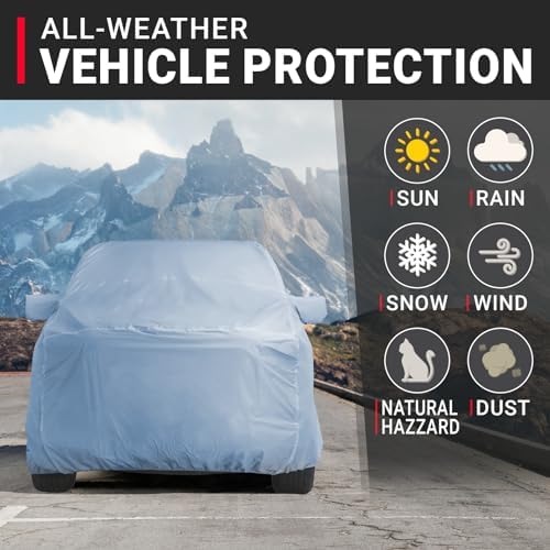 iCarCover 15-Layer Premium Quality All Weather Waterproof Car Cover - Image 2