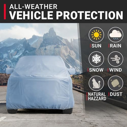 iCarCover 15-Layer Premium Quality All Weather Waterproof Car Cover - Image 2