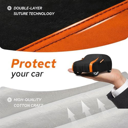 10-Layer SUV Car Cover Fit for SUV 182"-191" L, Size S3 (See Size Chart) - Image 2