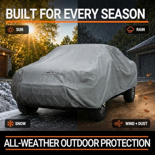 Armor All Car Cover Waterproof All Weather Heavy Duty Trucks from 233"-249" - Image 2
