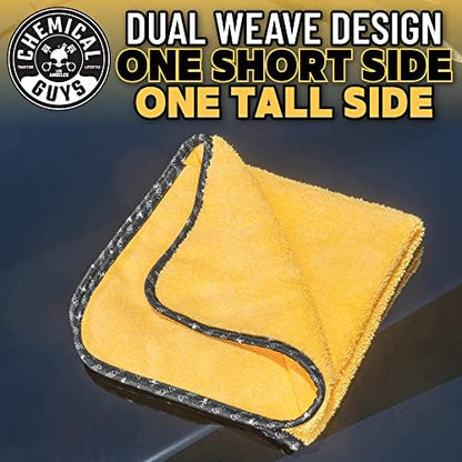 Chemical Guys, Professional Microfiber Towels, 16 x 16 in, Gold, 24 Pack - Image 7