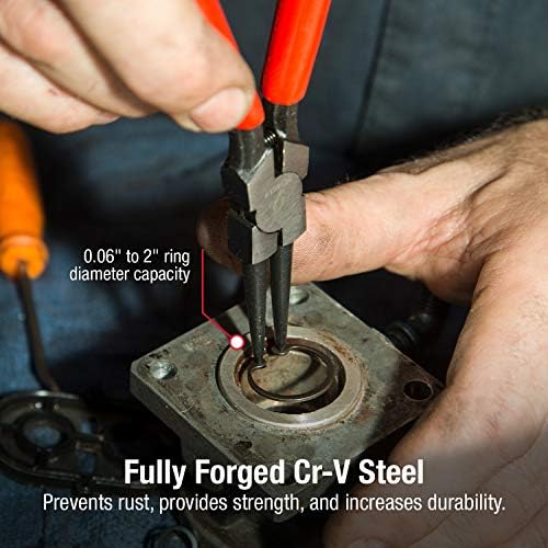 Sunex 4 Piece Snap Ring Pliers Set - Image 3