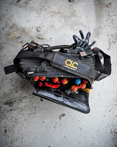 Custom Leathercraft1537 Multi-Compartment Tool Carrier, 30 Pocket, 13 In. - Image 6