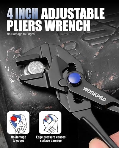 WORKPRO 4-Piece Mini Pliers Set with Pouch, Pocket Pliers, EDC Tool Gift - Image 6