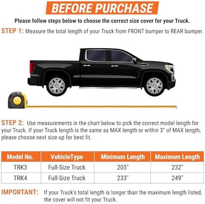 Armor All Car Cover Waterproof All Weather Heavy Duty Trucks from 205"-232" - Image 6