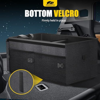MIKKUPPA Car Trunk Organizer Set - 65L Collapsible Trunk Organizer with Lid - Image 5